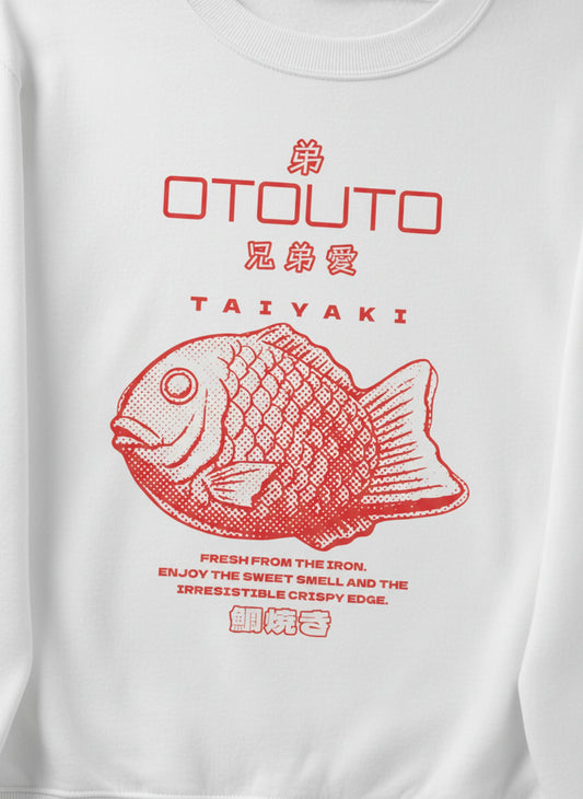 Taiyaki Fleece-Pullover